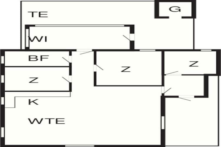 6 Person Holiday Home In R M Bolilmark 外观 照片